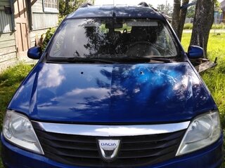 2009 Dacia Logan I, синий, 430000 рублей, вид 1
