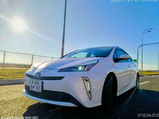 2019 Toyota Prius PHV ZVW52 Prime IV (XW50), белый, 1800000 рублей, вид 1
