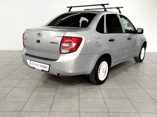 2014 Lada (ВАЗ) Granta I, серебристый, 260000 рублей, вид 5