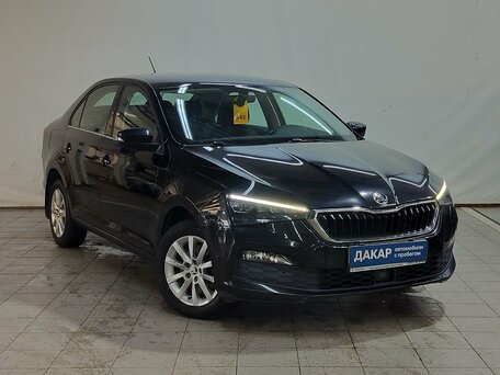 2020 Skoda Rapid II, чёрный, 1560000 рублей, вид 3