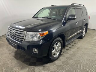 2015 Toyota Land Cruiser 200 Series Рестайлинг 1, чёрный, 5100000 рублей, вид 1