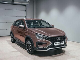 2026 Lada (ВАЗ) Vesta SW Cross I Рестайлинг (NG), коричневый, 2100000 рублей, вид 2