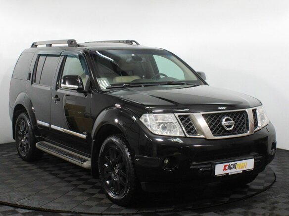 2012 Nissan Pathfinder III Рестайлинг, чёрный, 1385000 рублей - вид 3