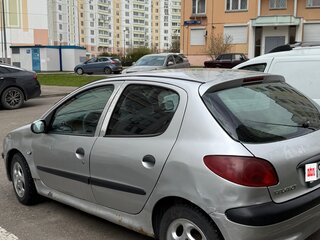 2001 Peugeot 206, серый, 101000 рублей, вид 5
