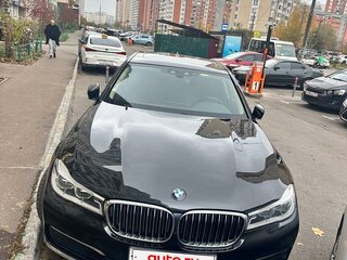 2015 BMW 7 серии Long 730Ld VI (G11/G12), чёрный, 3300000 рублей, вид 1