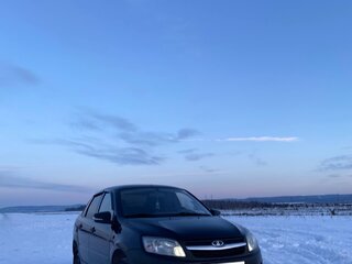 2015 Lada (ВАЗ) Granta I, чёрный, 315000 рублей, вид 1