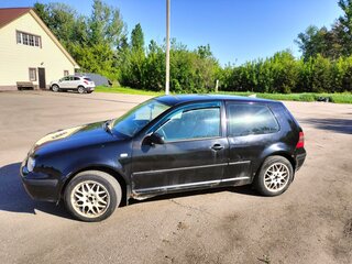 2000 Volkswagen Golf IV, чёрный, 140000 рублей, вид 4