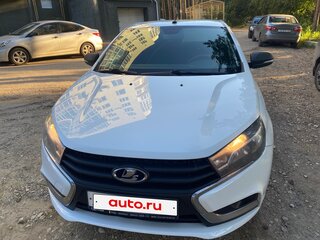 2019 Lada (ВАЗ) Vesta I, белый, 915000 рублей, вид 1