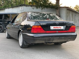 1996 Mercedes-Benz S-Класс 500 Long III (W140) Рестайлинг, чёрный, 1850000 рублей, вид 1