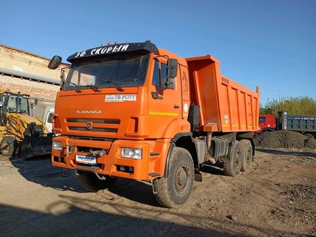 2024 КамАЗ 65222, оранжевый, 5009350 рублей, вид 1