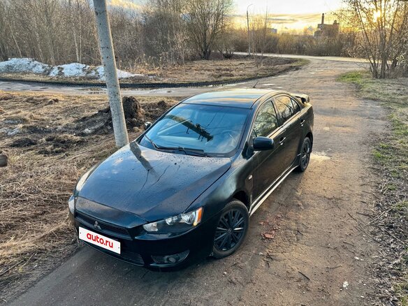 2007 Mitsubishi Lancer X, чёрный, 470000 рублей - вид 2