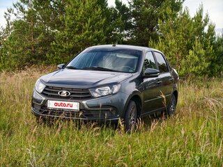 2024 Lada (ВАЗ) Granta I Рестайлинг, серый, 830000 рублей, вид 3