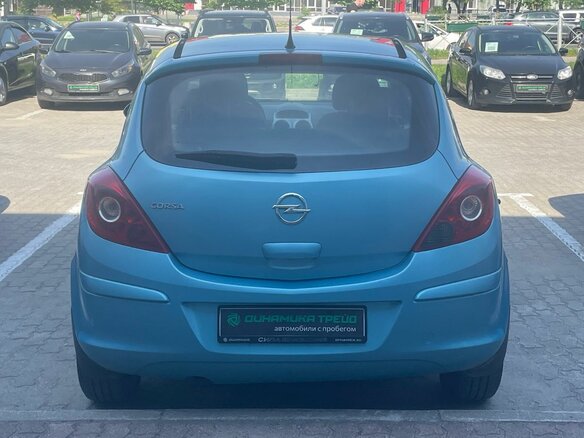 2012 Opel Corsa D Рестайлинг II, голубой, 545000 рублей - вид 6