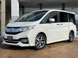 2016 Honda Stepwgn V, белый, 1200000 рублей, вид 1