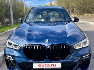 2019 BMW X5 40i IV (G05/G18), синий, 5600000 рублей, вид 2