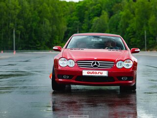 2004 Mercedes-Benz SL-Класс AMG 55 AMG II (R230), красный, 7800000 рублей, вид 1