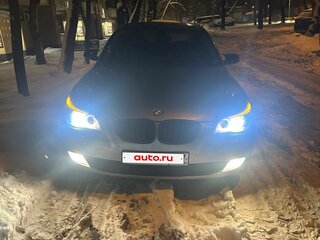 2008 BMW 5 серии 520i V (E60/E61) Рестайлинг, серый, 987000 рублей, вид 1