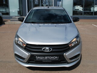 2016 Lada (ВАЗ) Vesta I, серебристый, 500000 рублей, вид 3