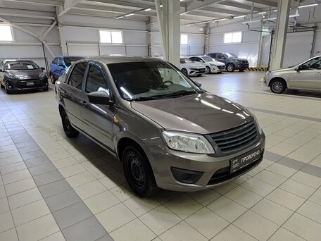 2017 Lada (ВАЗ) Granta I, коричневый, 270000 рублей, вид 3