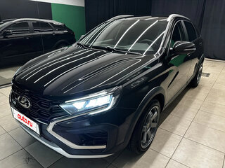 2024 Lada (ВАЗ) Vesta SW Cross I Рестайлинг (NG), чёрный, 1450000 рублей, вид 3