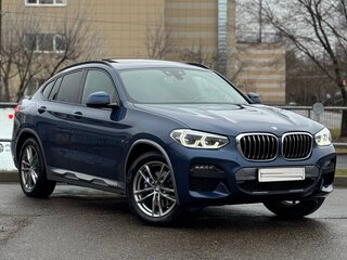 2021 BMW X4 20d II (G02), синий, 4750000 рублей, вид 2