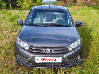 2024 Lada (ВАЗ) Granta I Рестайлинг, серый, 830000 рублей, вид 4
