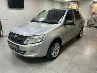 2012 Lada (ВАЗ) Granta I, серебристый, 375000 рублей, вид 1