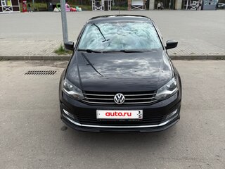 2018 Volkswagen Polo V Рестайлинг, чёрный, 1390000 рублей, вид 1