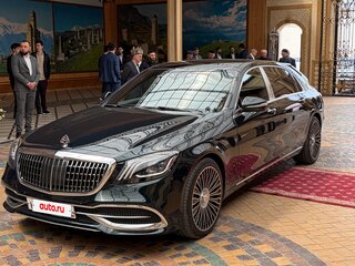 2016 Mercedes-Benz Maybach S-Класс 400 I (X222), зелёный, 3800000 рублей, вид 1
