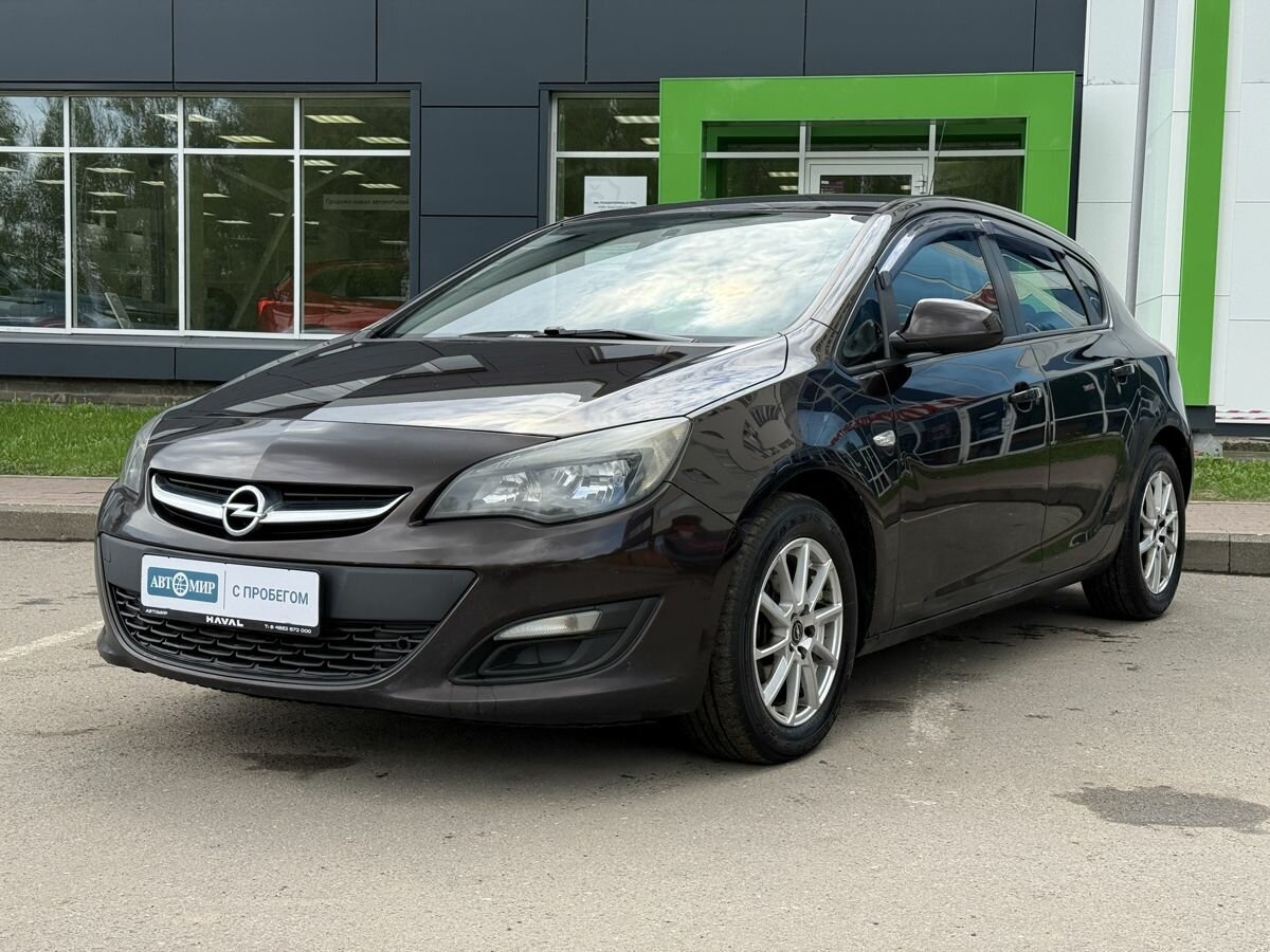 Opel Astra J Рестайлинг