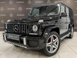 2017 Mercedes-Benz G-Класс AMG 63 AMG I (W463) Рестайлинг 3, чёрный, 7150000 рублей, вид 1
