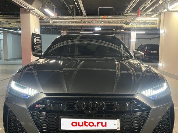 2021 Audi RS 6 IV (C8), серый, 15100000 рублей - вид 2