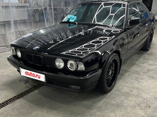 1991 BMW 5 серии 525i III (E34), чёрный, 2500000 рублей, вид 1