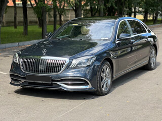 2016 Mercedes-Benz Maybach S-Класс 500 I (X222), чёрный, 2900000 рублей, вид 1