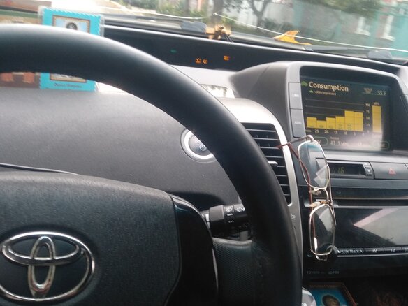 2008 Toyota Prius II Рестайлинг (XW20), синий, 1000000 рублей - вид 2