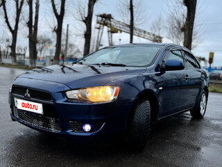 2007 Mitsubishi Lancer X, синий, 599000 рублей, вид 1