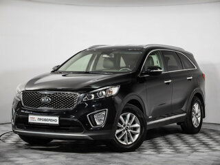 2016 Kia Sorento Prime III Prime, чёрный, 2320000 рублей, вид 1