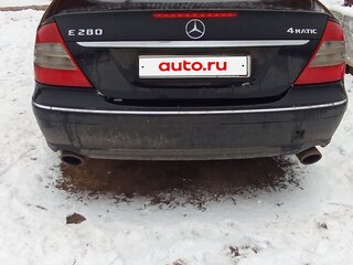 2008 Mercedes-Benz E-Класс 280 III (W211, S211) Рестайлинг, чёрный, 900000 рублей, вид 4