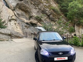 2017 Lada (ВАЗ) Priora I Рестайлинг, чёрный, 650000 рублей, вид 1