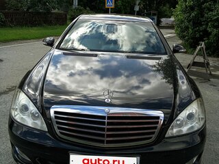 2007 Mercedes-Benz S-Класс 350 V (W221), чёрный, 1350000 рублей, вид 1