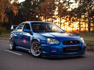 2001 Subaru Impreza WRX II, синий, 1490000 рублей, вид 1