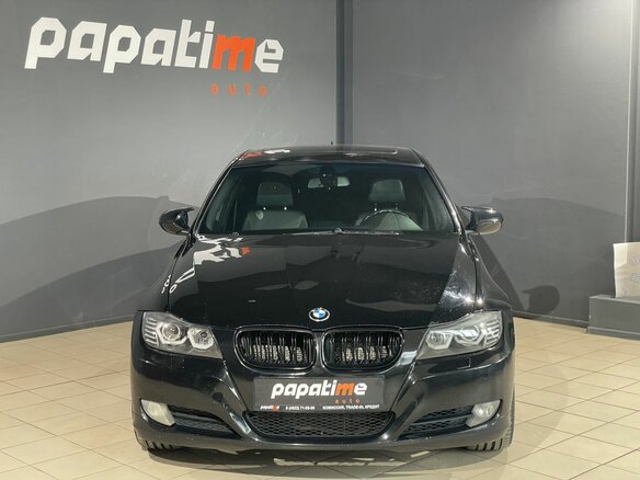 2009 BMW 3 серии 328i xDrive V (E90/E91/E92/E93) Рестайлинг, чёрный, 950000 рублей - вид 1