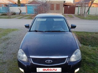 2008 Lada (ВАЗ) Priora I, чёрный, 200000 рублей, вид 1