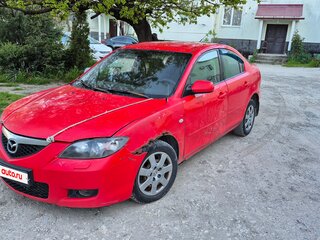 2008 Mazda 3 I (BK) Рестайлинг, красный, 230000 рублей, вид 1