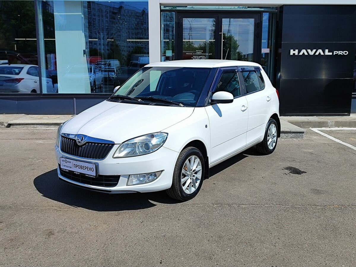 Skoda Fabia II Рестайлинг