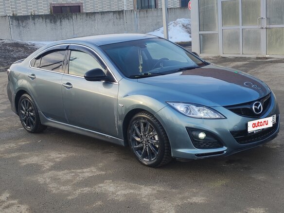 2012 Mazda 6 II (GH) Рестайлинг, серый, 850000 рублей - вид 4