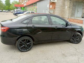 2019 Lada (ВАЗ) Vesta I, чёрный, 550000 рублей, вид 4