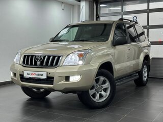 2006 Toyota Land Cruiser Prado 5-speed 120 Series, бежевый, 1470000 рублей, вид 1