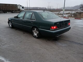 1998 Mercedes-Benz S-Класс 420 Long III (W140) Рестайлинг, зелёный, 1450000 рублей, вид 1