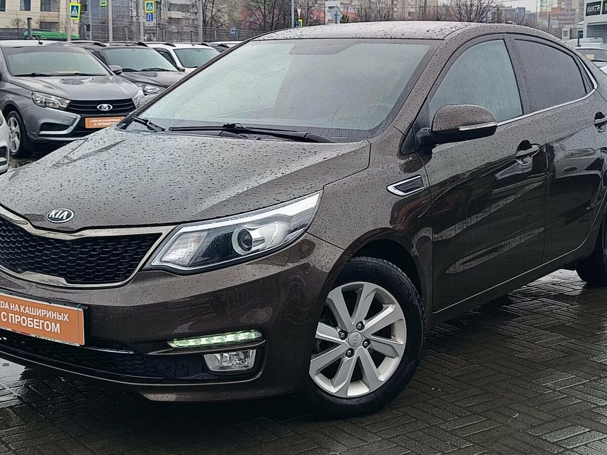 Kia Rio III Рестайлинг
